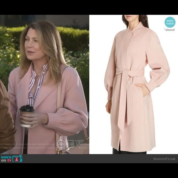 🔥SOLD🔥Joie NWT Pink Double Face Wool Blend Coat - Picture 4 of 8